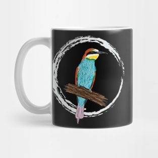 Nice Artwork showing an European Bee-Eater VI Mug